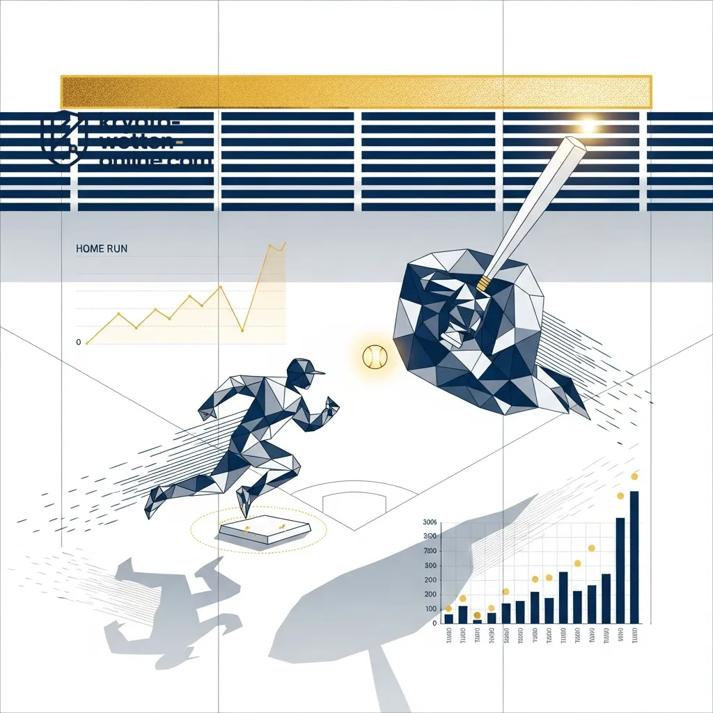 Abstrakte Grafik, die Sport und Finanzdiagramme kombiniert, um den strategischen Ansatz von Krypto-Wetten für das Spiel Australien gegen Türkei zu visualisieren.
